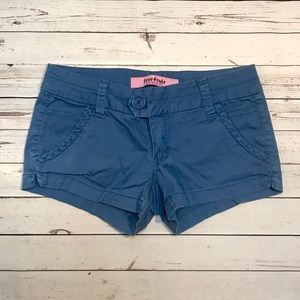 Summer Blue Suede Shorts 7